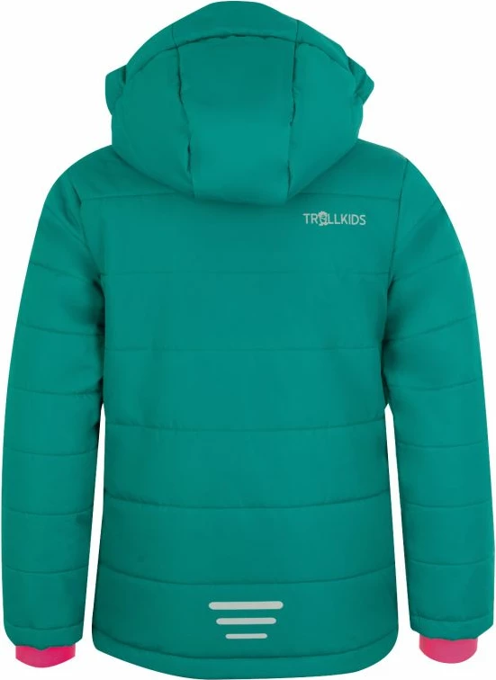 Jakne për fëmijë Trollkids Hemsedal Snow Jacket XT, e gjelbër [Madhësia: 164]