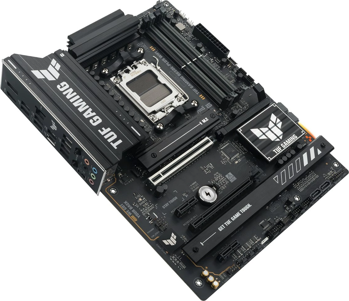 Pllakë amë ASUS TUF GAMING B650E-PLUS WIFI, Socket AM5, ATX, Wi-Fi 6E, E zezë
