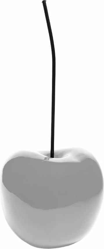 Dekor qershi CHERRY BLOOM, polirezine, e bardhë, 17x14x37cm