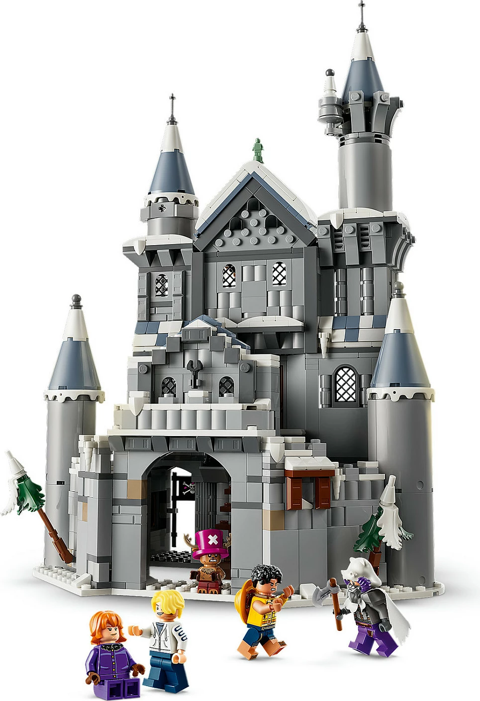 Set LEGO One Piece 75645 Battle at Drum Castle, 1038 copë, 9+, gri