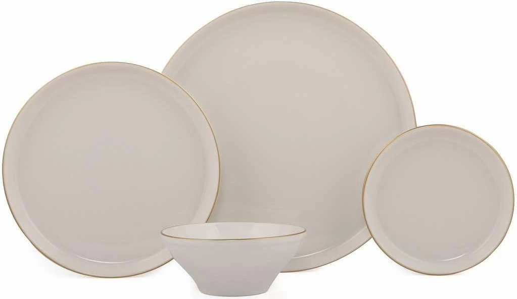 Set enësh për drekë (16 copë), Hermia Concept, RGBSBLB16YS30GD