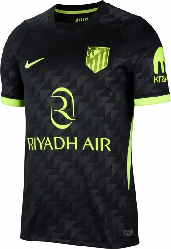 Fanellë meshkuj Nike Atlético Madrid Stadium Away 2026/27, e zezë [Madhësia: S]