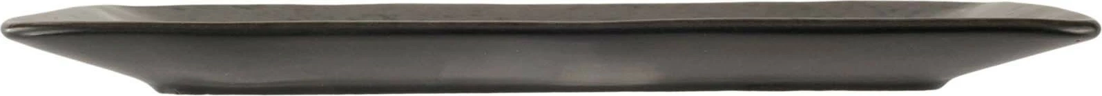 Pjatë drejtkëndore Porland Ironstone 280 mm, zezë, set 6 copë