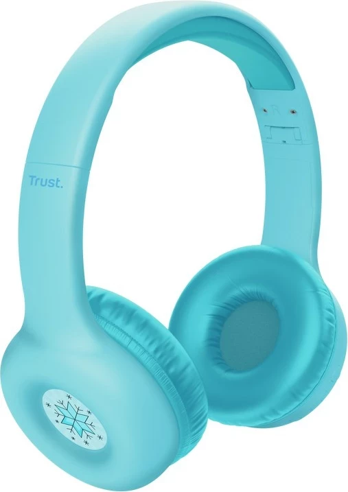 Kufje Trust Nouna, me ose pa kabllo, Bluetooth, USB Type-C, Kaltër 2
