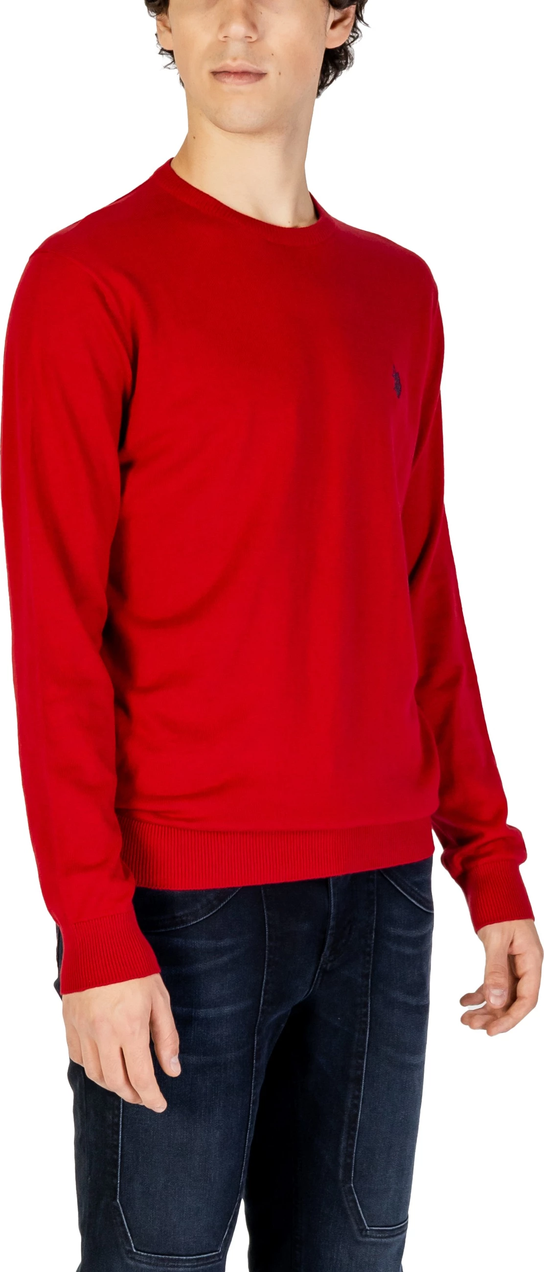 Xhemper për meshkuj U.S. Polo Assn. US40 173006, i kuq [Madhësia: S]