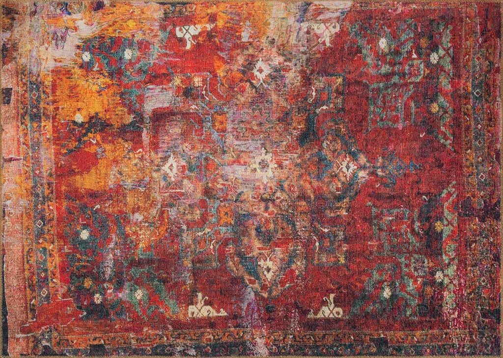 Qilim korridori, shumëngjyrësh, 75x230cm, Fusion Chenille AL 140