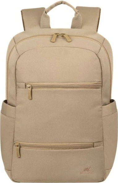 Çantë shpine për laptop RIVACASE 8264 13.3-14", material i papërshkueshëm nga uji, bezhë