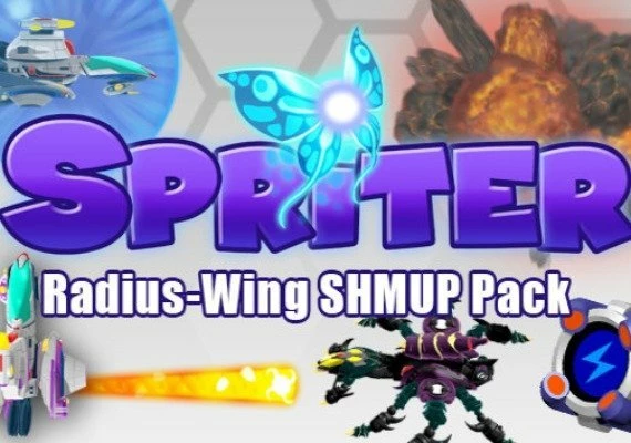 Spriter - Radius-Wing SHMUP Animated Art Pack EN Global