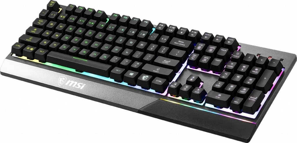 Tastierë gaming MSI Vigor GK30 VIGORGK30US, 100%, RGB, USB, US layout, e zezë