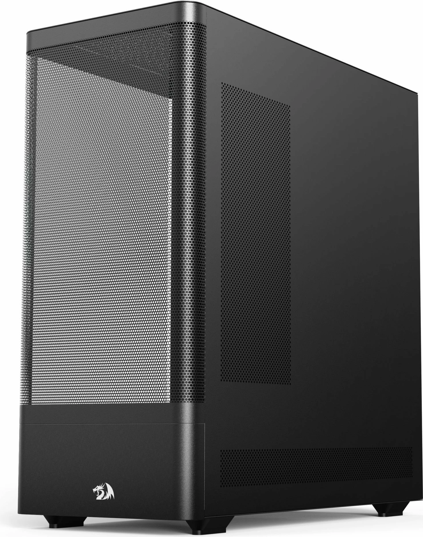 Kasë Redragon Ventra Air GC-627 Midi Tower ATX/µATX/ITX, USB-C, me xham të kalitur, e zezë