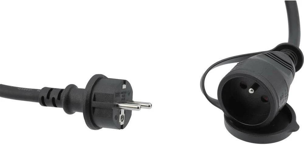 Zgjatues elektrik YATO YT-81026, IP44, 250 V, i zi