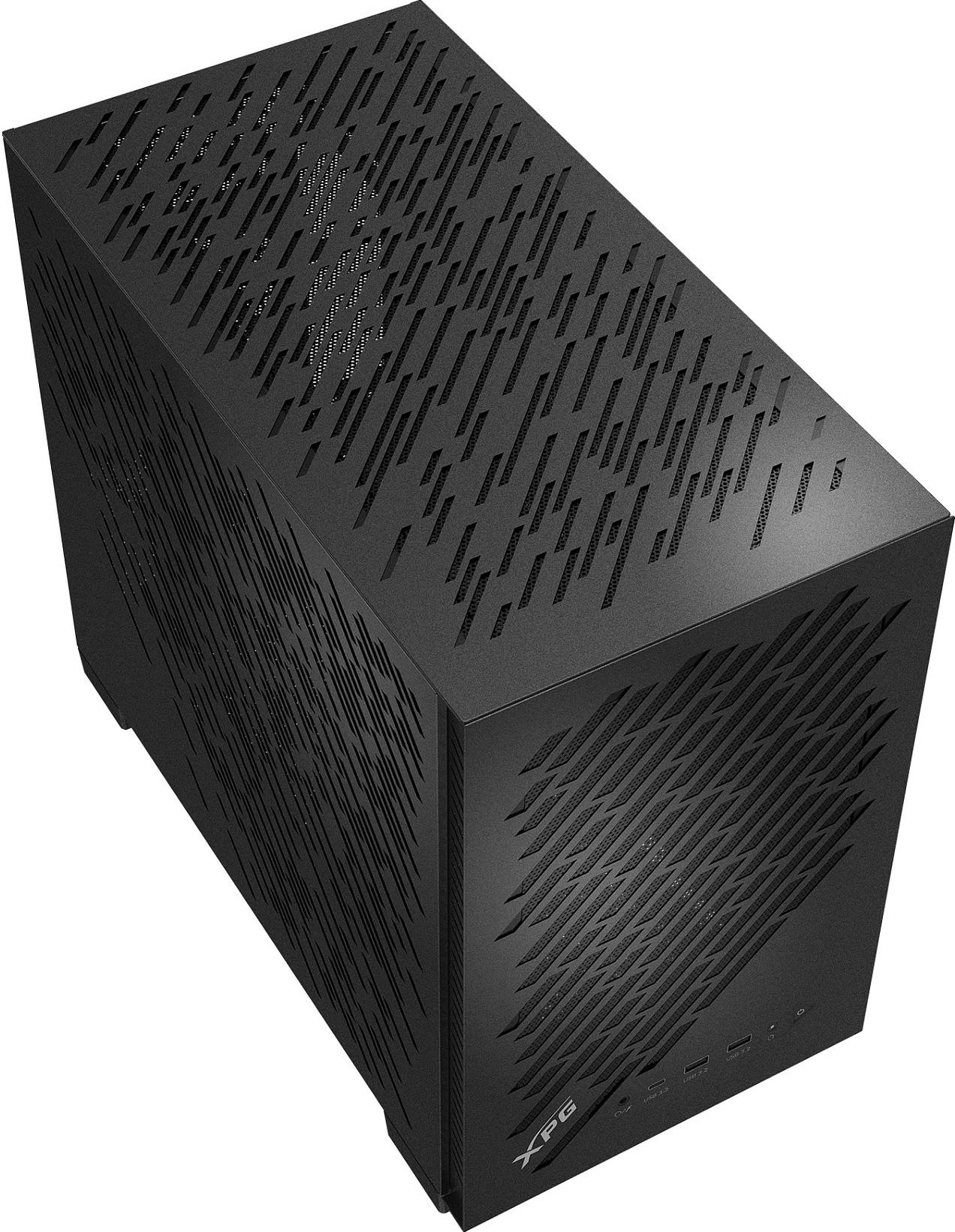 Kasë XPG VALOR AIR NANO, Midi Tower, micro ATX/Mini-ITX, USB-C, e zezë