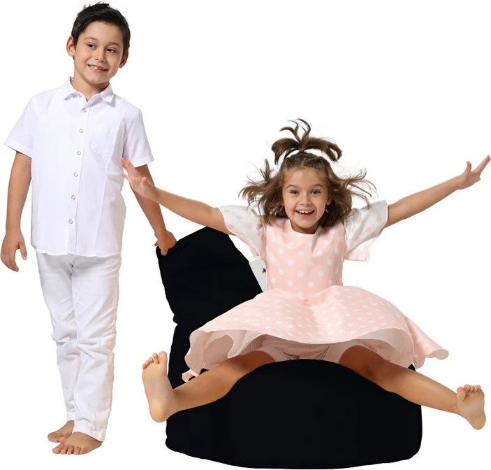 Qese ulëse për kopsht, ngjyrë e zezë, Atelier del Sofa, Baton v2