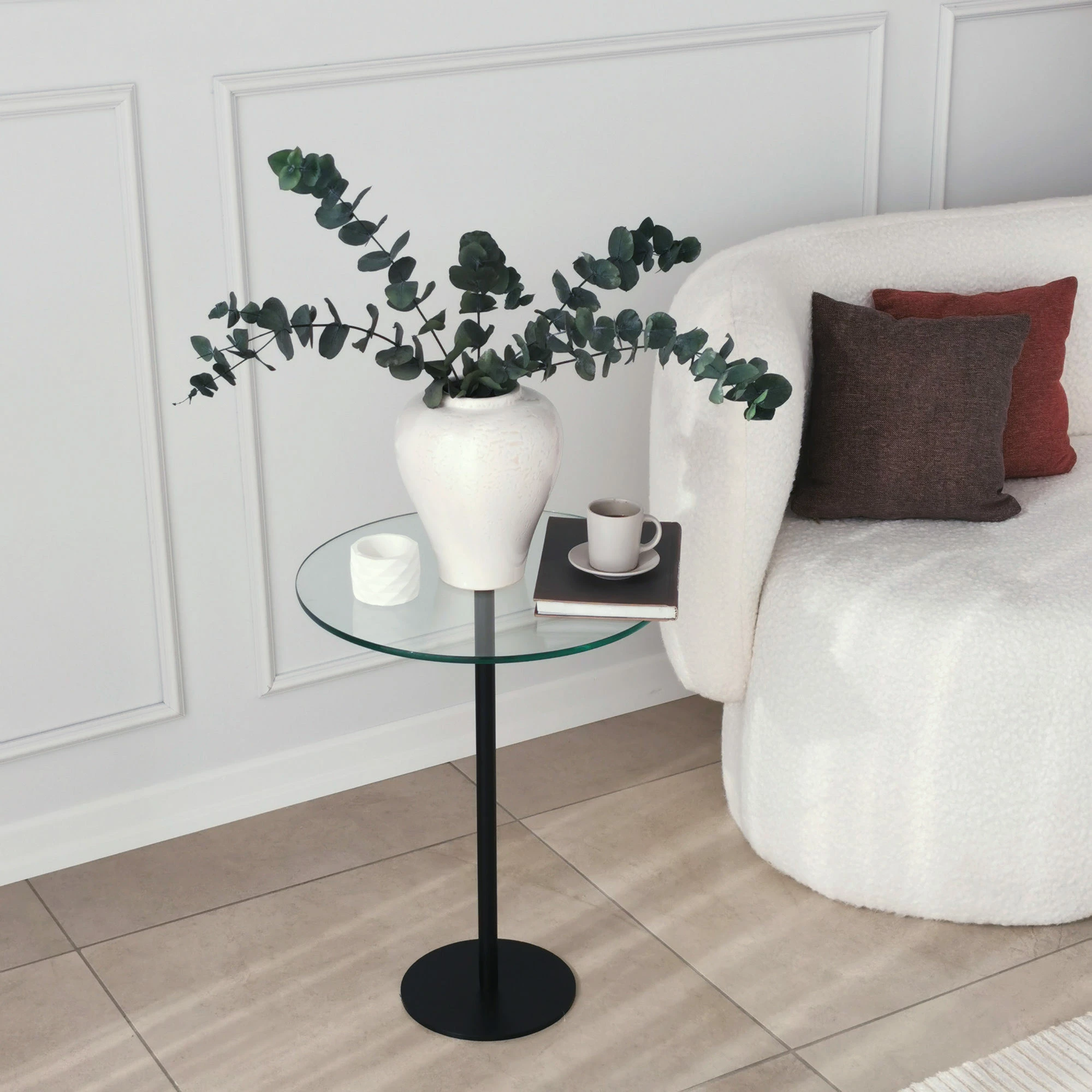 Tavolinë kafeje Hanah Home, Social, e zezë