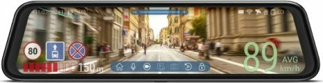 Kamerë veture në pasqyrë Navitel MR750 Smart 2K QHD, ekran me prekje 11.9\", GPS, Wi‑Fi, set kamerë para+mbrapa