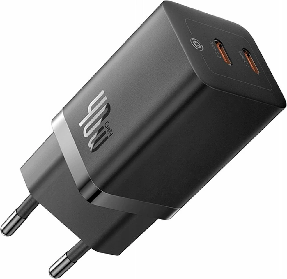 Karikues Baseus GaN5 Pro CCGAN40CE-M 40W 2x USB-C PD/PPS, i zi