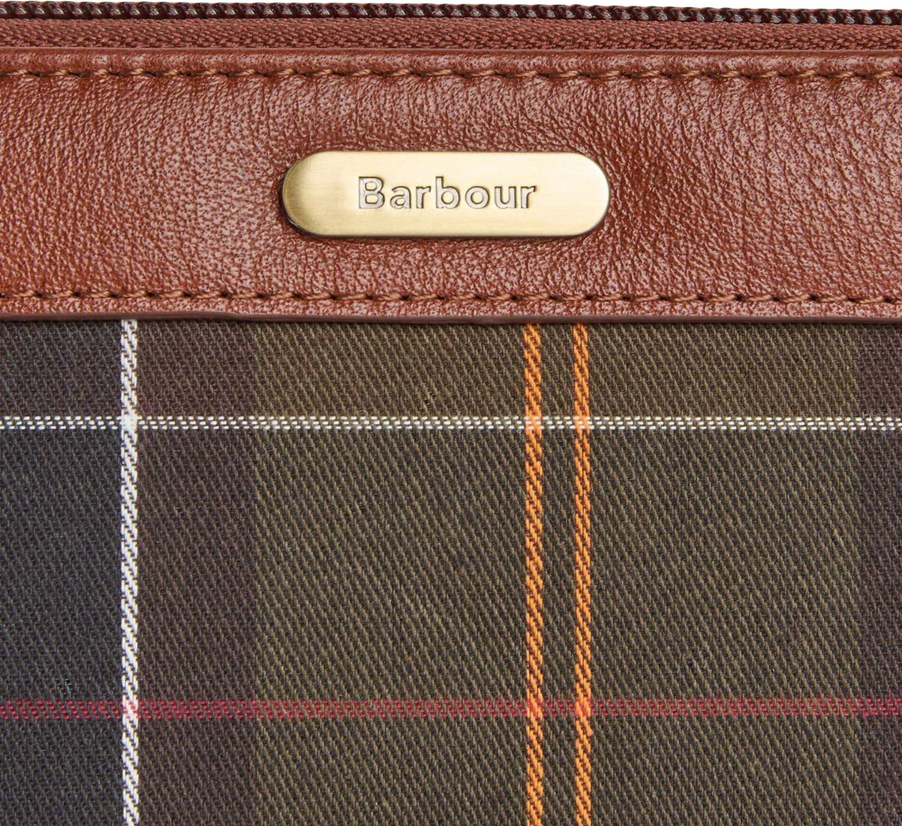 Portofol për femra Barbour Daphne Tartan 262MLLG0039, i gjelbër