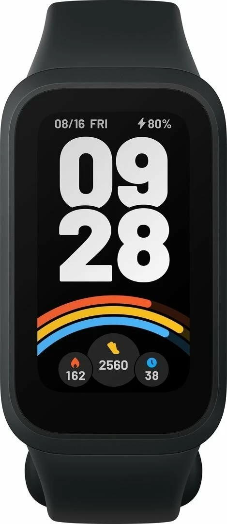Smartwatch Xiaomi Smart Band 9 Active 1.47 inç 60Hz 5 ATM Bluetooth 5.3 Black