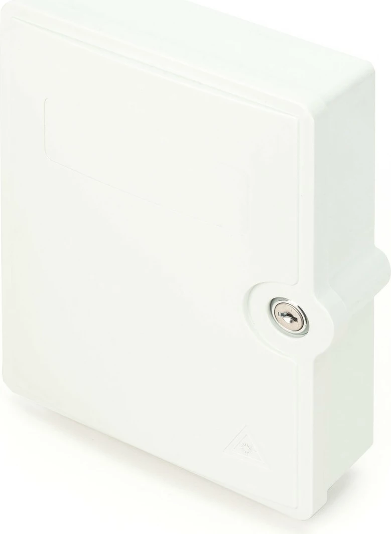 Kutia shpërndarëse fibër optike Digitus FTTH/FTTB, 12 fibra, LC/APC, e bardhë