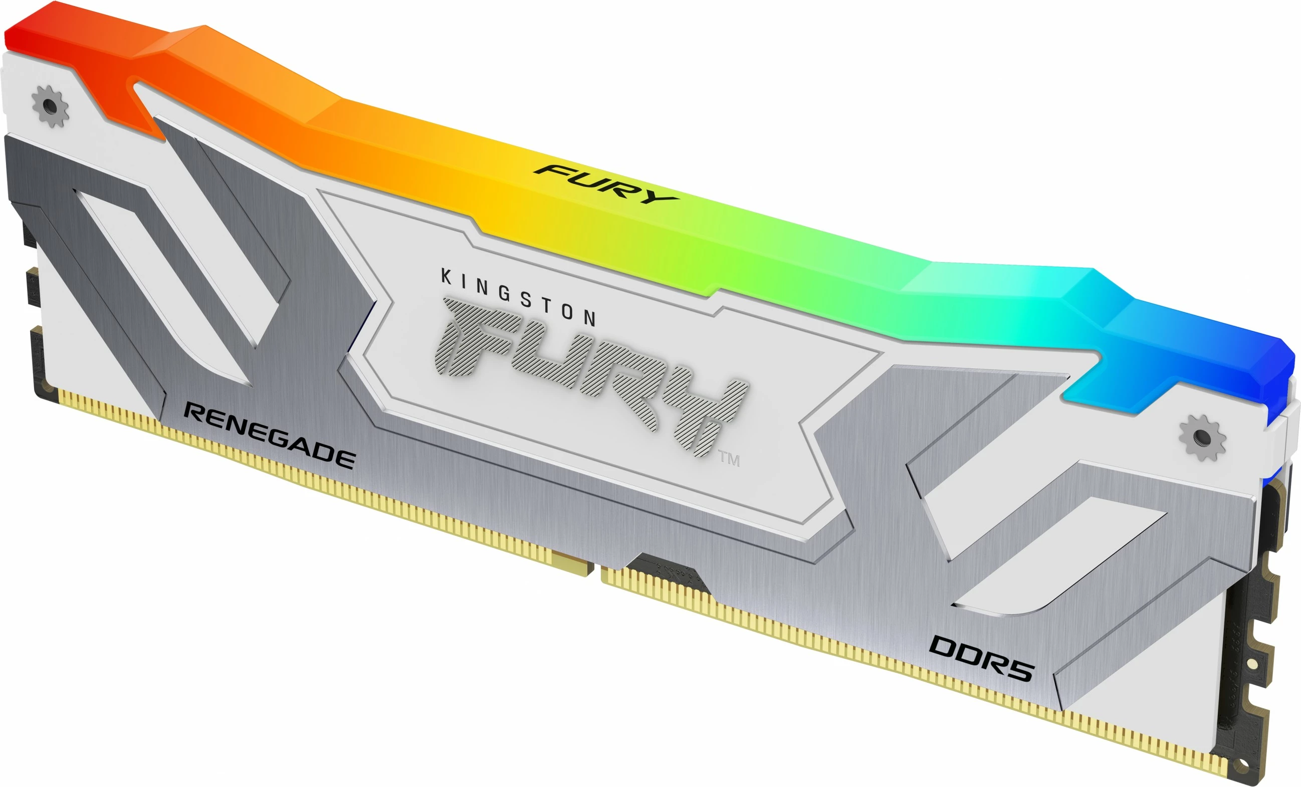 RAM Memorje Kingston FURY Renegade RGB 48GB DDR5 8400MT/s CL40 kit i bardhë