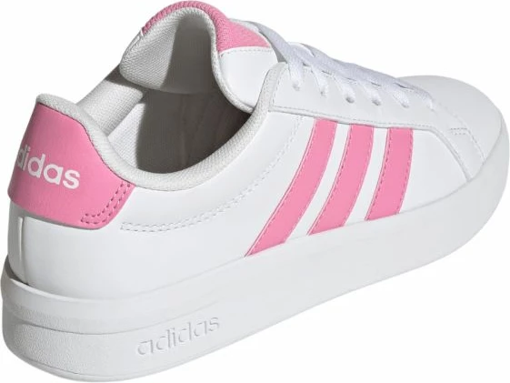 Atlete fëmijë adidas Grand Court 3.0 HP3528, të bardha dhe rozë