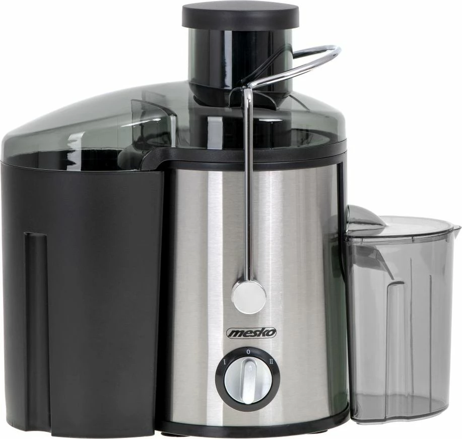Shtrydhëse frutash Mesko MS 4126B 600W, 3 shpejtësi, 0.45L/1.5L, e zezë