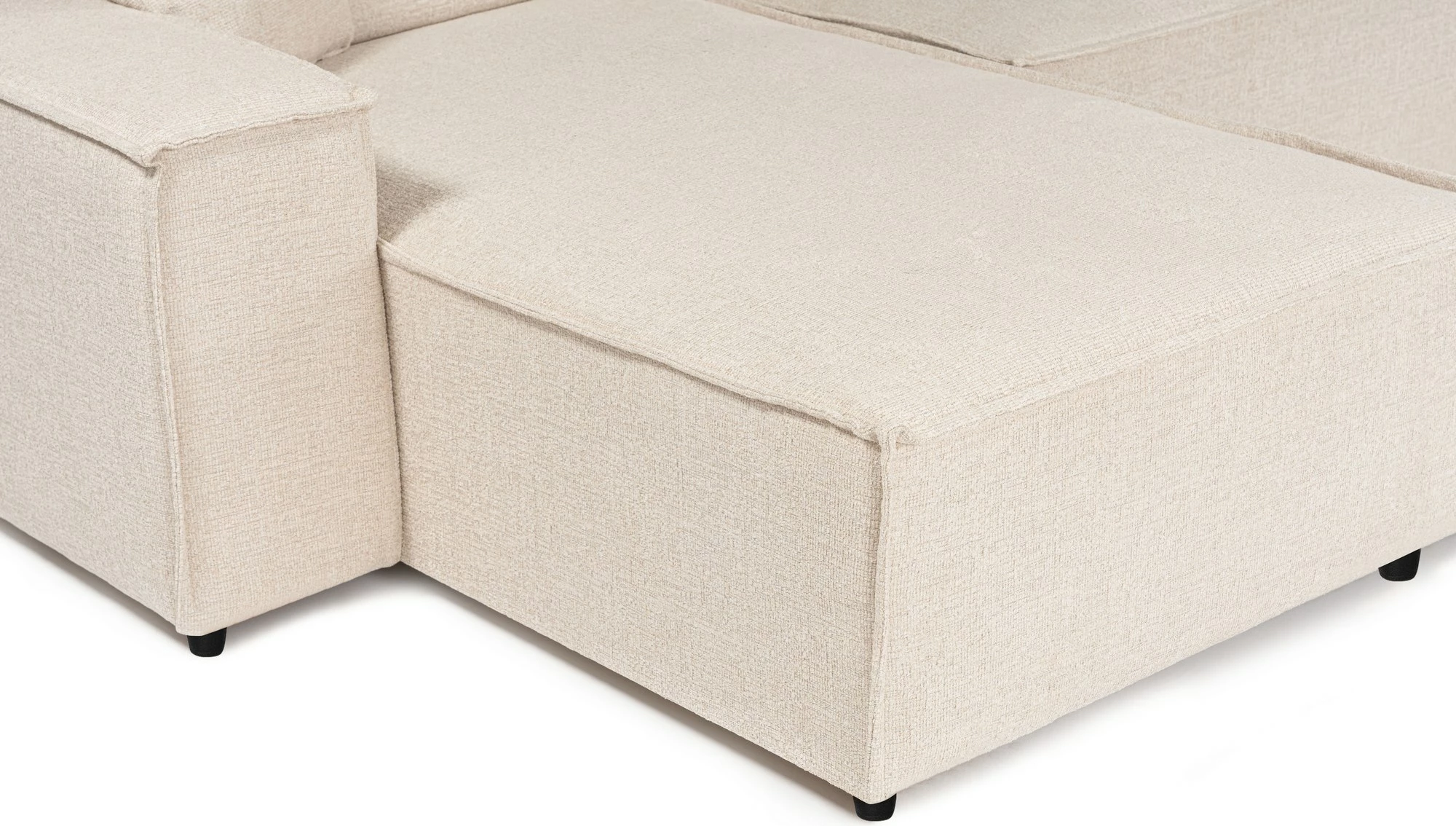 Kënd-sofë Atelier del Sofa, Puzzle Corner (Chl-02-C-2R), bezhë