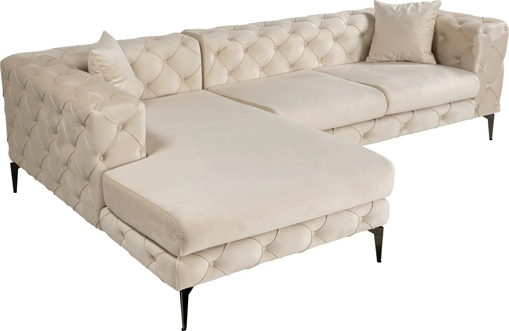Këndare Atelier del Sofa, Como Eco, e majtë, bezhë, e zezë