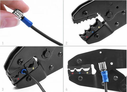 Aksesor ratchet DeLOCK 90537, për pincë krimpimi 90528/90527/90295/90296, e zezë