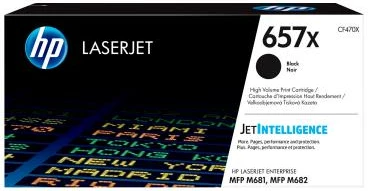 Toner HP 657X CF470X rendiment i lartë 24,000 faqe për LaserJet Enterprise M681/M682 i zi