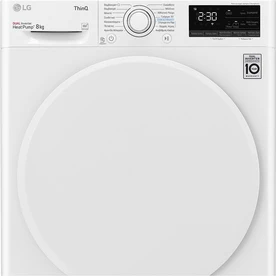Tharëse rrobash LG RH80V3AV0N 8 kg heat pump, e bardhë