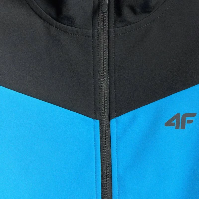 Jakne softshell për djem 4F M477, kaltër