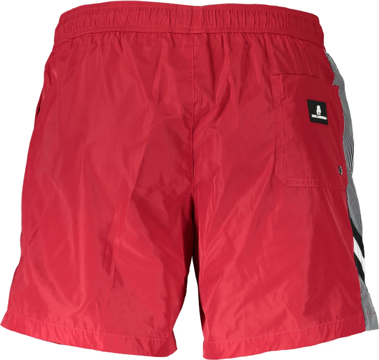 Shorce noti për meshkuj KARL LAGERFELD BEACHWEAR, të kuqe