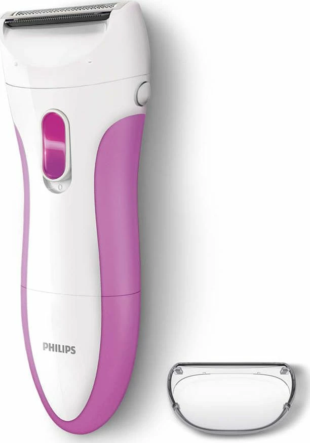 Makinë rroje Philips SatinShave Essential HP6341/00, me bateri, Wet & Dry, e purpurt