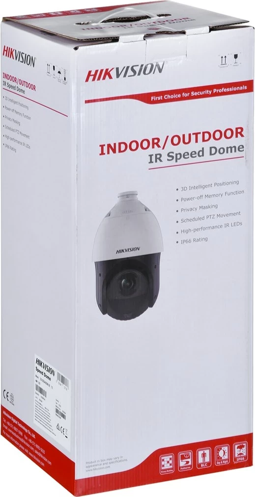 Kamerë sigurie dome Hikvision DS-2DE4425IW-DE(T5) PL, IP, për jashtë, 2560 x 1440, bardhë/zezë