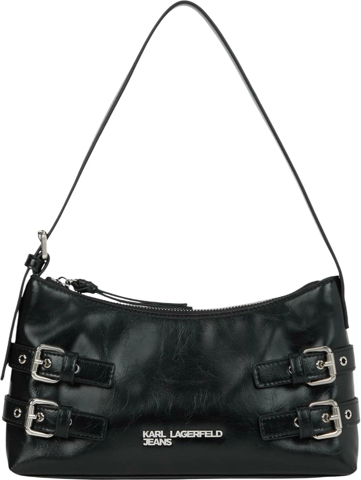 Çantë krahu Karl Lagerfeld Jeans B1W30156, e zezë