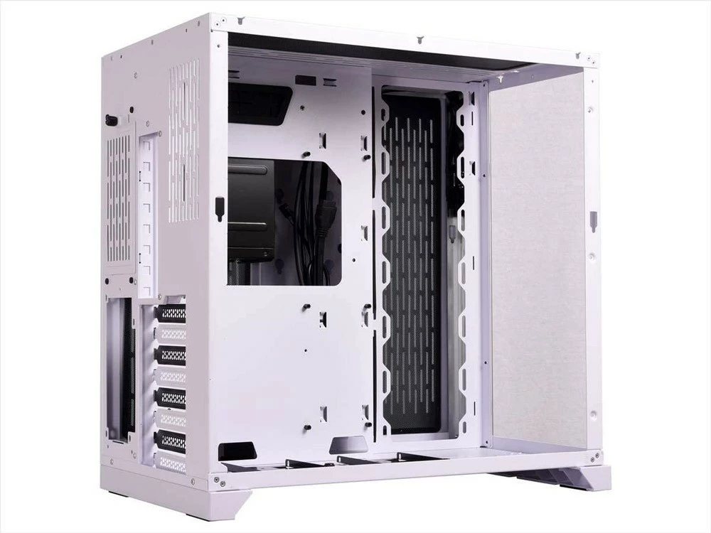 Lian Li PC-O11 Dynamic Midi Tower, Tempered Glass (White)