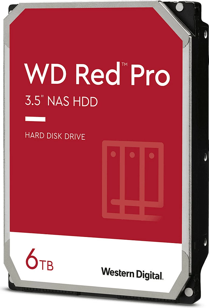Hard disk Western Digital Red Pro, 6 TB, 7200 RPM, 256 MB, 3.5", Serial ATA