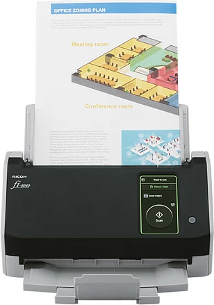 Skaner Ricoh fi-8040, 210 x 297 mm, 600 x 600 DPI, 24 bit, 8 bit, 40 ppm, 80 ipm
