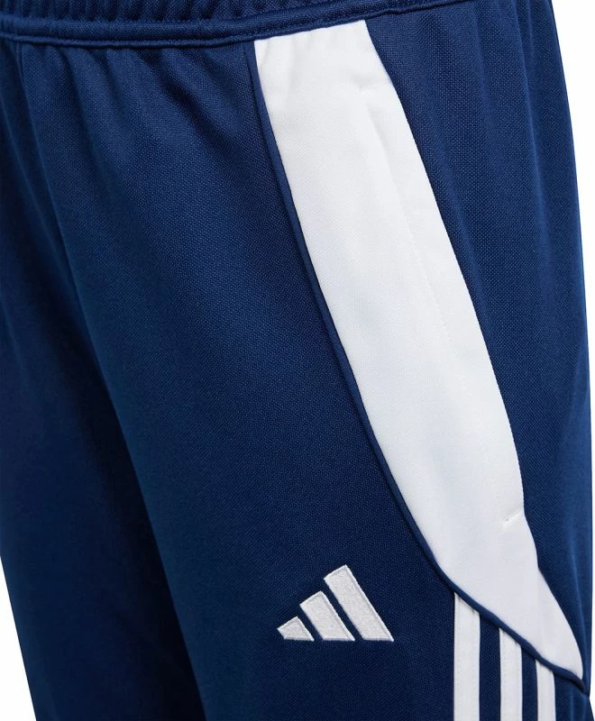 Pantallona sportive për djem adidas Tiro 24, blu marine [Madhësia: 164 cm]