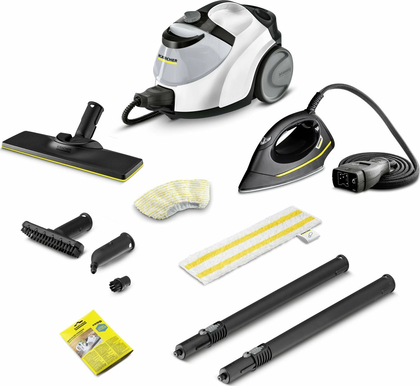 Pastrues me avull Karcher SC 5 EasyFix Iron 1.512-661.0, 2250 W, 4.2 bar, rezervuar 1.5 l, set me Hekur, i bardhë