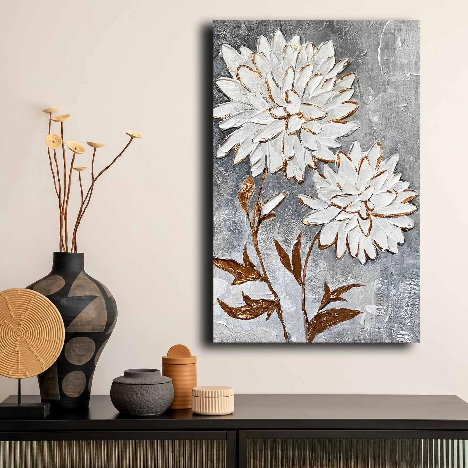 Pikturë dekorative në kanavacë, shumëngjyrëshe, 45x70cm, 4570GSC-016