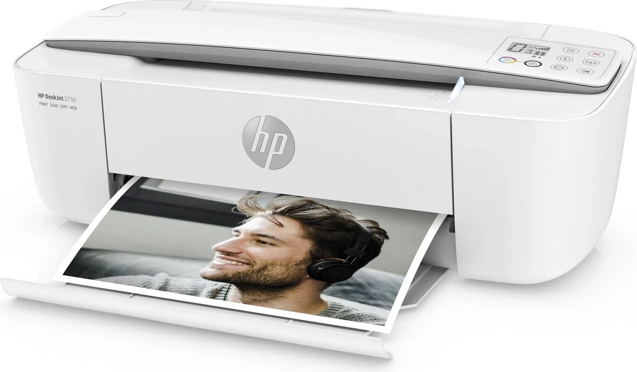Printer HP DeskJet 3750, Wi-Fi, Apple AirPrint, i bardhë