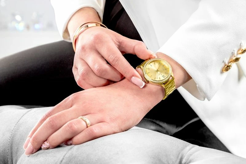 Orë dore femrash Giewont GW1140-B3, e artë