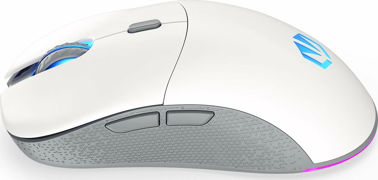 Maus Endorfy GEM Plus Wireless EY6A015 26000 DPI RGB 2.4GHz/USB 6 butona Onyx White, i bardhë