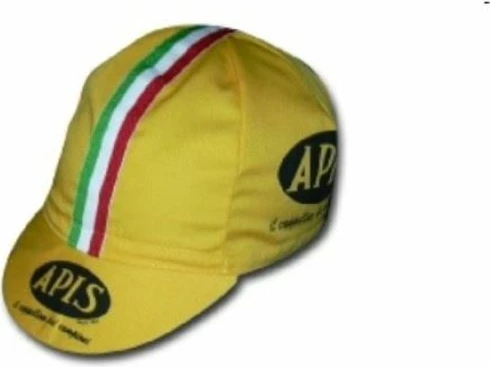 Kapelë biçiklete Apis, e verdhë