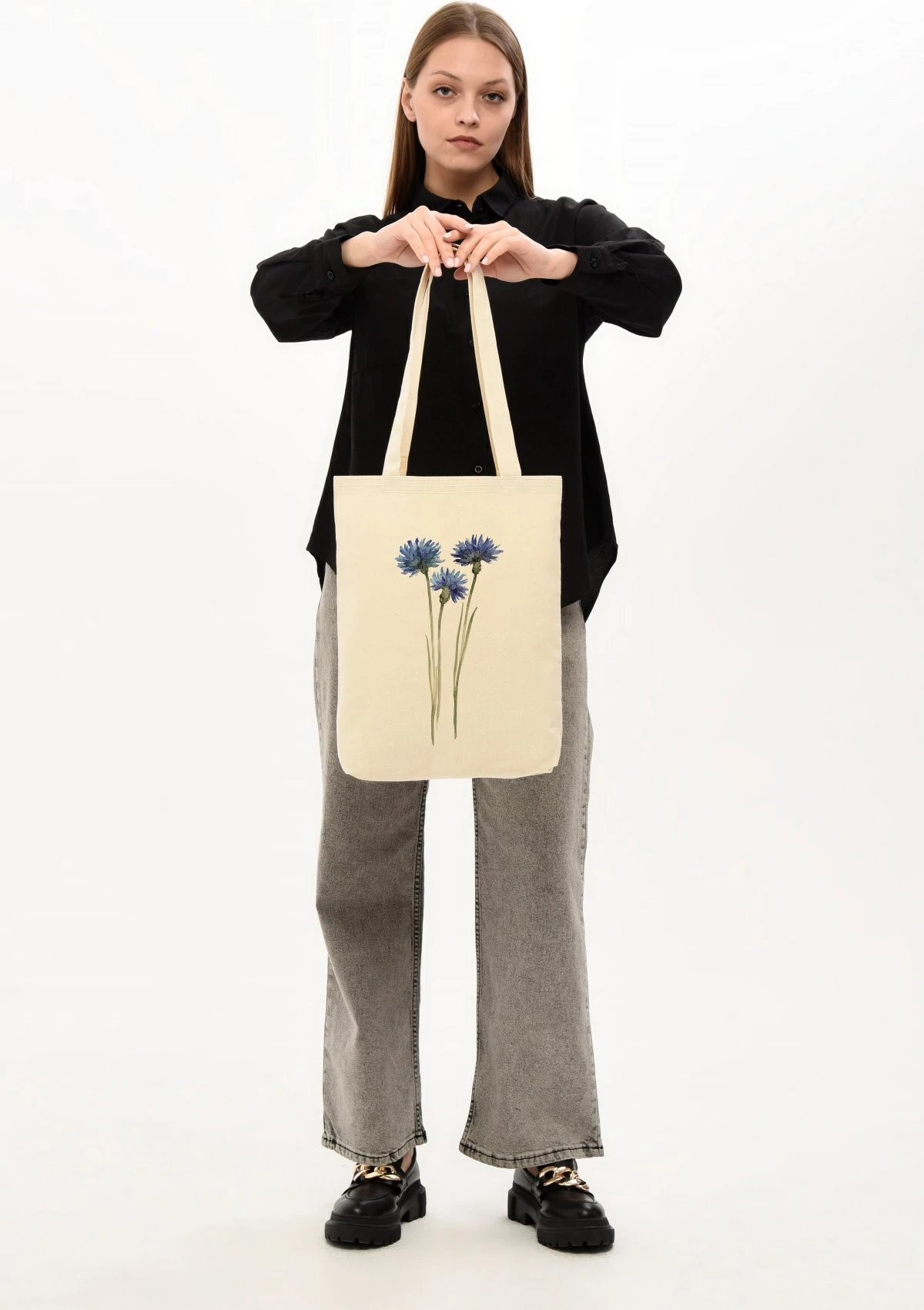 Qese Tote Zoozie Bags, krem, 1171