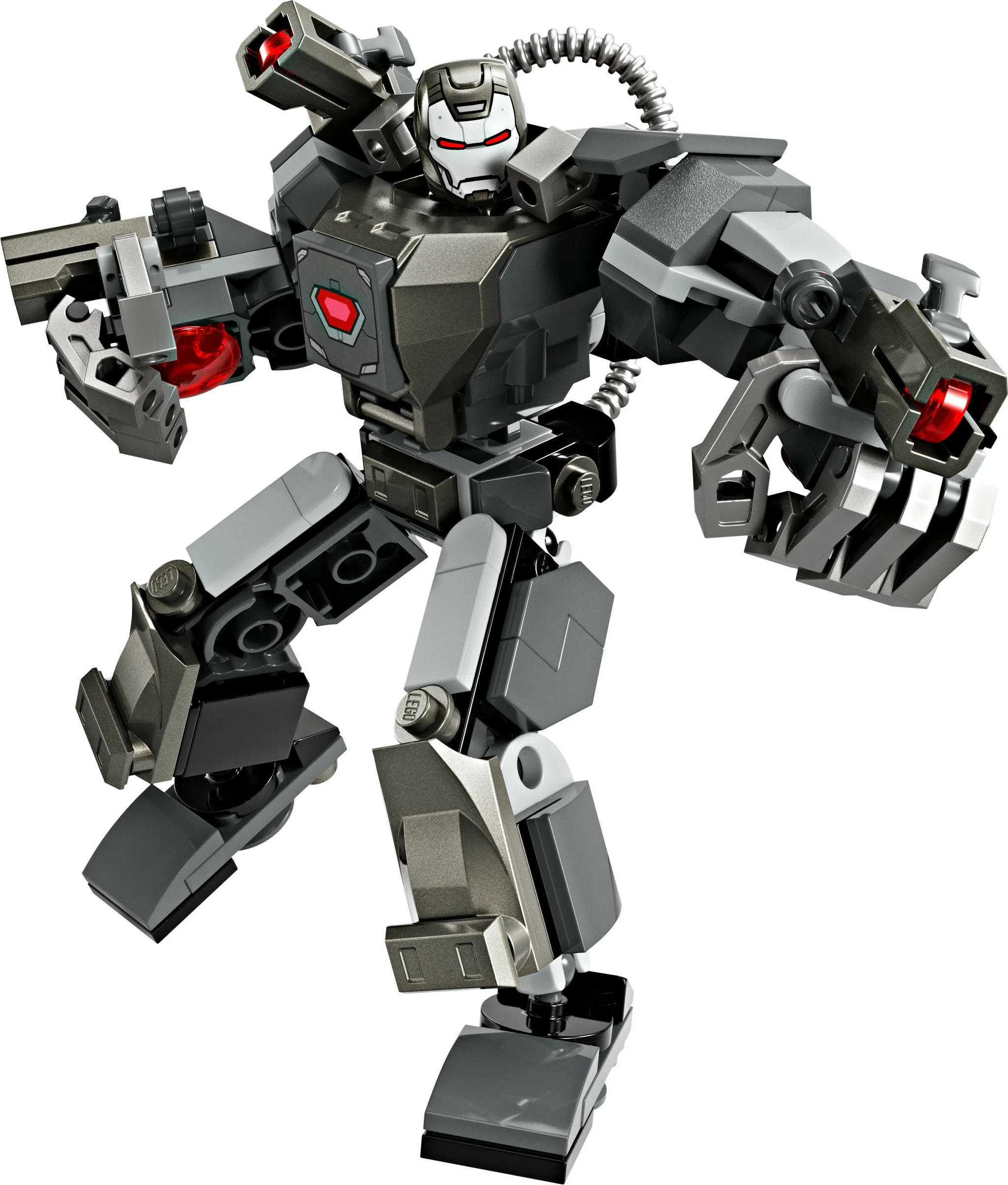 Set ndërtimi LEGO Marvel 76277 War Machine Mech Armour, 154 pjesë, multikolor