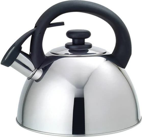 Çajnik Maestro MR-1302-GREY, 2.5L, çelik inox, dorezë e zezë