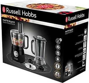 Procesor ushqimi Russell Hobbs 24732-56, 1.5L, 600W, plastikë, e zezë